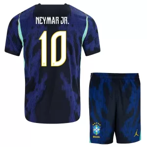 Kit De Football Brésil Neymar JR 10 Enfant Extérieur Coupe du Monde 2026 Kit De Football Brésil Neymar JR 10 Enfant Extérieur Coupe du Monde 2026