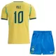 Kit De Football Brésil Pele 10 Enfant Domicile Coupe du Monde 2026 Kit De Football Brésil Pele 10 Enfant Domicile Coupe du Monde 2026