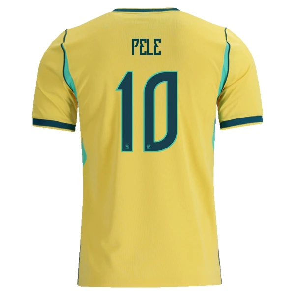Kit De Football Brésil Pele 10 Enfant Domicile Coupe du Monde 2026