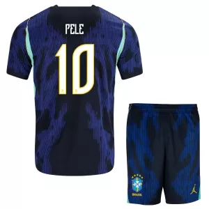 Kit De Football Brésil Pele 10 Enfant Extérieur Coupe du Monde 2026
