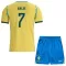 Kit De Football Brésil Vinicius Junior 7 Enfant Domicile Coupe du Monde 2026