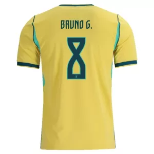 Maillot De Foot Brésil Bruno Guimaraes 8 Domicile Coupe du Monde 2026 Maillot De Foot Brésil Bruno Guimaraes 8 Domicile Coupe du Monde 2026