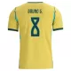 Maillot De Foot Brésil Bruno Guimaraes 8 Domicile Coupe du Monde 2026