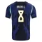 Maillot De Foot Brésil Bruno Guimaraes 8 Extérieur Coupe du Monde 2026