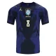 Maillot De Foot Brésil Bruno Guimaraes 8 Extérieur Coupe du Monde 2026
