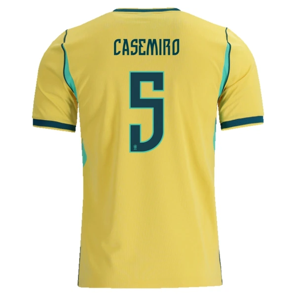 Maillot De Foot Brésil Casemiro 5 Domicile Coupe du Monde 2026