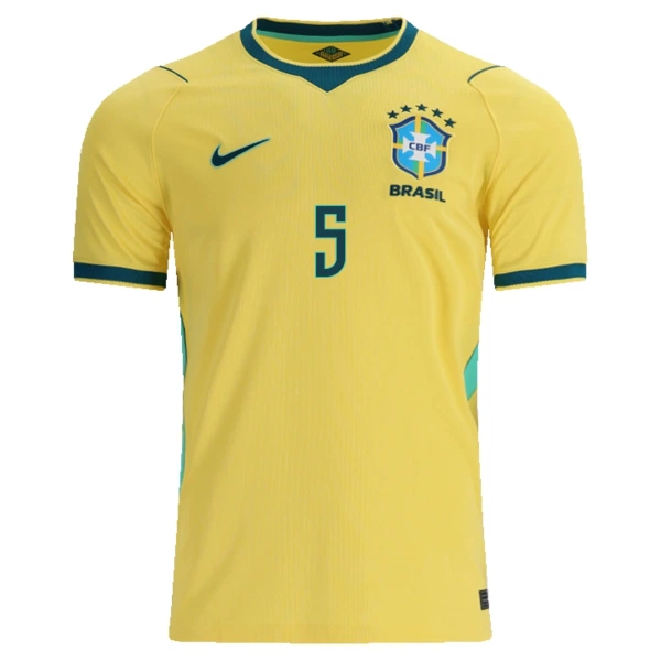 Maillot De Foot Brésil Casemiro 5 Domicile Coupe du Monde 2026