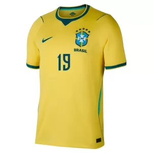 Maillot De Foot Brésil Endrick 19 Domicile Coupe du Monde 2026