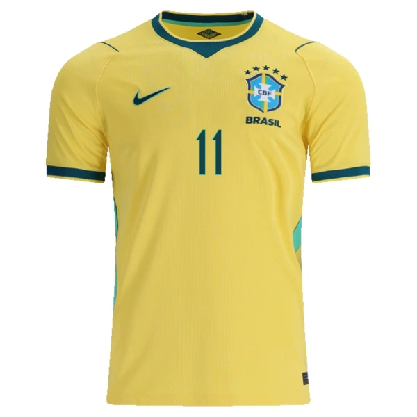 Maillot De Foot Brésil Raphinha 11 Domicile Coupe du Monde 2026