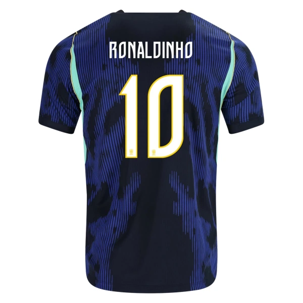 Maillot De Foot Brésil Ronaldinho 10 Extérieur Coupe du Monde 2026