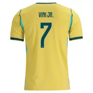 Maillot De Foot Brésil Vinicius Junior 7 Domicile Coupe du Monde 2026