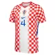Kit De Football Croatie Josko Gvardiol 4 Enfant Domicile Coupe du Monde 2026
