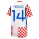 Kit De Football Croatie Perisic 14 Enfant Domicile Coupe du Monde 2026
