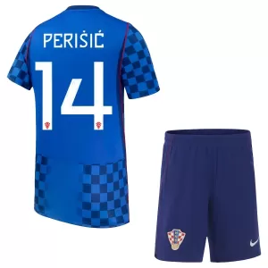 Kit De Football Croatie Perisic 14 Enfant Extérieur Coupe du Monde 2026 Kit De Football Croatie Perisic 14 Enfant Extérieur Coupe du Monde 2026