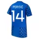 Kit De Football Croatie Perisic 14 Enfant Extérieur Coupe du Monde 2026