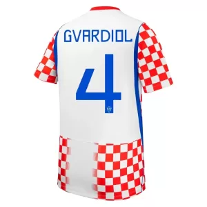 Maillot De Foot Croatie Josko Gvardiol 4 Domicile Coupe du Monde 2026 Maillot De Foot Croatie Josko Gvardiol 4 Domicile Coupe du Monde 2026