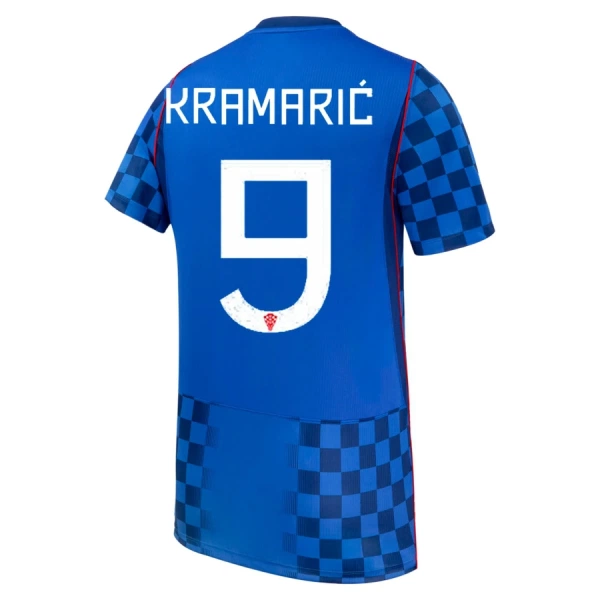 Maillot De Foot Croatie Kramaric 9 Extérieur Coupe du Monde 2026 Maillot De Foot Croatie Kramaric 9 Extérieur Coupe du Monde 2026