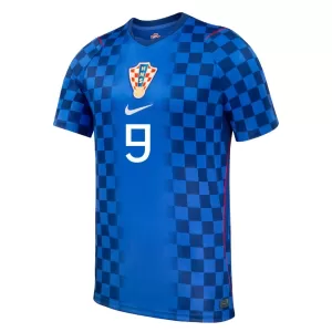 Maillot De Foot Croatie Kramaric 9 Extérieur Coupe du Monde 2026