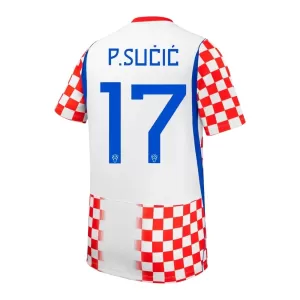 Maillot De Foot Croatie P. Sucic 17 Domicile Coupe du Monde 2026 Maillot De Foot Croatie P. Sucic 17 Domicile Coupe du Monde 2026