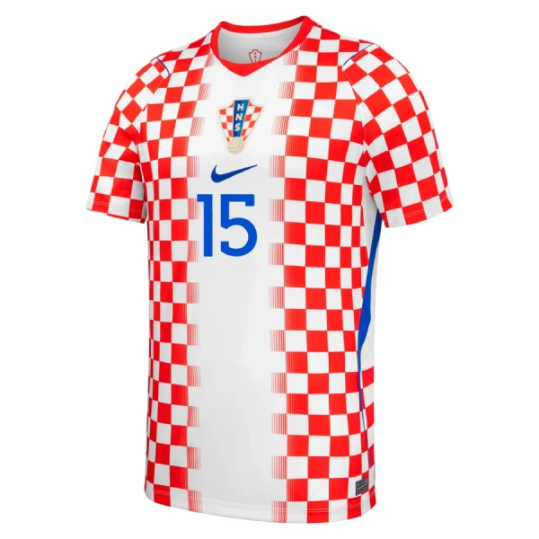 Maillot De Foot Croatie Pasalic 15 Domicile Coupe du Monde 2026