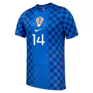Maillot De Foot Croatie Perisic 14 Extérieur Coupe du Monde 2026