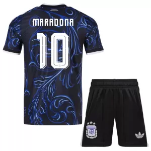 Kit De Football Argentine Maradona 10 Enfant Extérieur Coupe du Monde 2026
