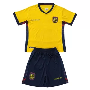 Kit De Football Équateur Enfant Domicile Coupe du Monde 2026 Kit De Football Équateur Enfant Domicile Coupe du Monde 2026