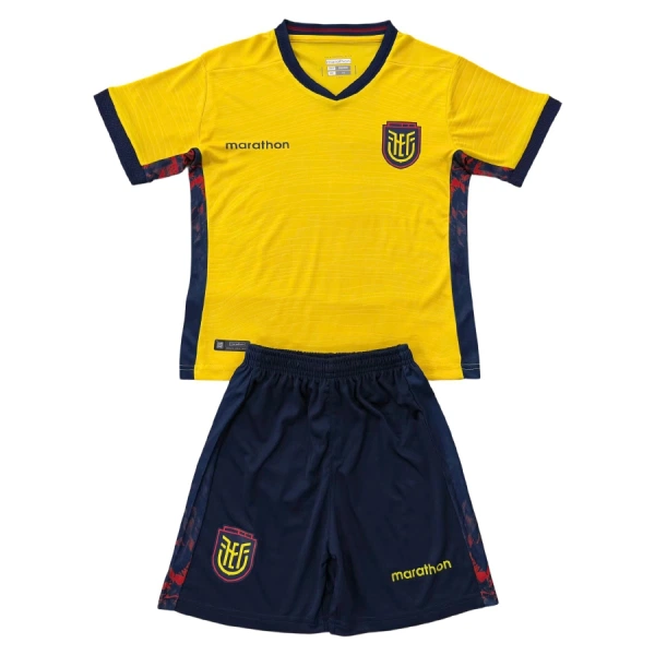 Kit De Football Équateur Enfant Domicile Coupe du Monde 2026