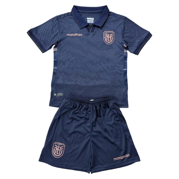 Kit De Football Équateur Enfant Extérieur Coupe du Monde 2026 Kit De Football Équateur Enfant Extérieur Coupe du Monde 2026