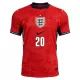 Maillot De Foot Angleterre Cole Palmer 20 Extérieur Coupe du Monde 2026