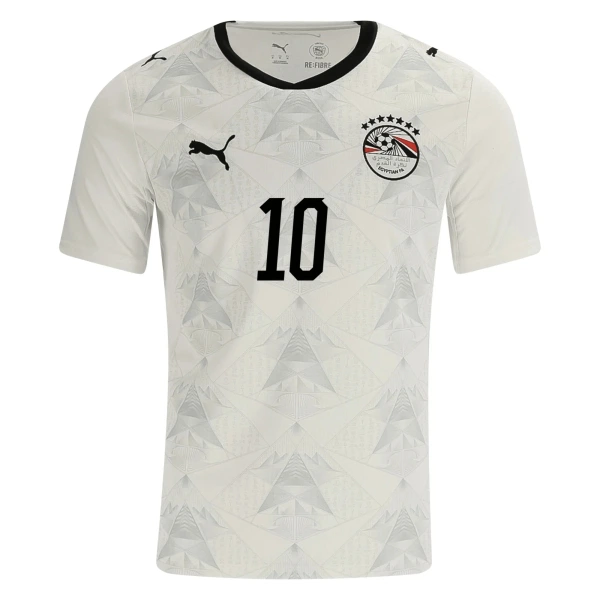 Maillot De Foot Égypte M. Mohamed Salah 10 Extérieur Coupe du Monde 2026