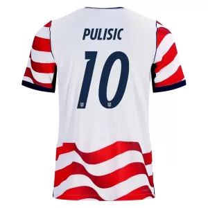 Maillot De Foot États-Unis Christian Pulišić 10 Domicile Coupe du Monde 2026 Maillot De Foot États-Unis Christian Pulišić 10 Domicile Coupe du Monde 2026