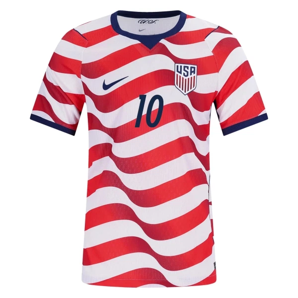 Maillot De Foot États-Unis Christian Pulišić 10 Domicile Coupe du Monde 2026