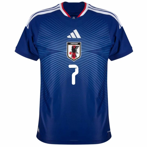 Maillot De Foot Japon Mitoma 7 Domicile Coupe du Monde 2026