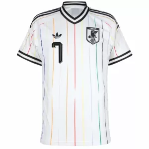 Maillot De Foot Japon Mitoma 7 Extérieur Coupe du Monde 2026