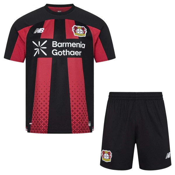 Kit De Football Bayer 04 Leverkusen Enfant Domicile 26/27 Kit De Football Bayer 04 Leverkusen Enfant Domicile 26/27