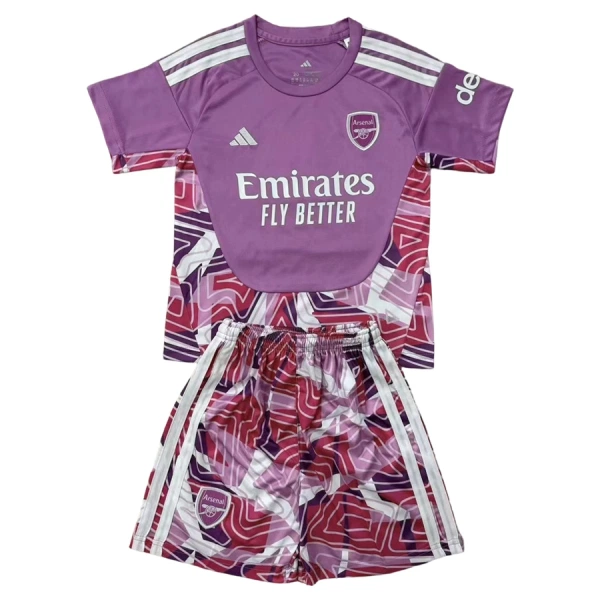 Kit De Football Gardien Arsenal Enfant 26/27 Violet Kit De Football Gardien Arsenal Enfant 26/27 Violet