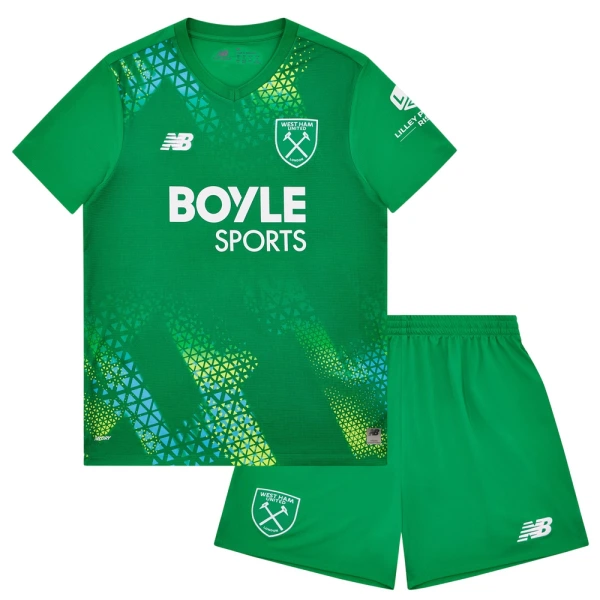 Kit De Football Gardien West Ham United Enfant Domicile 26/27 Kit De Football Gardien West Ham United Enfant Domicile 26/27