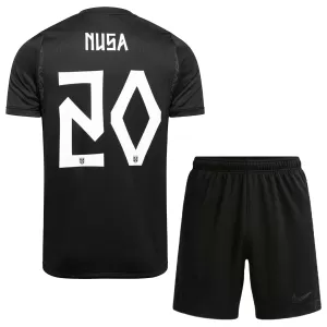 Kit De Football Norvège Nusa 20 Enfant Extérieur Coupe du Monde 2026
