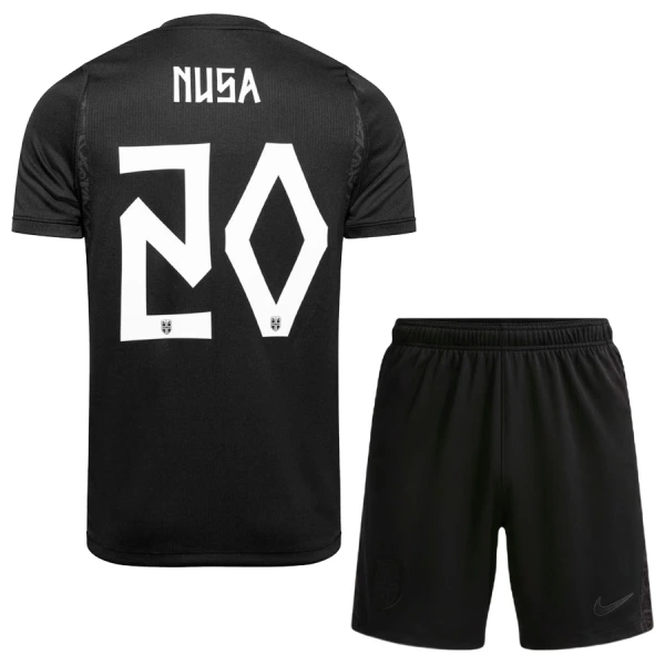 Kit De Football Norvège Nusa 20 Enfant Extérieur Coupe du Monde 2026