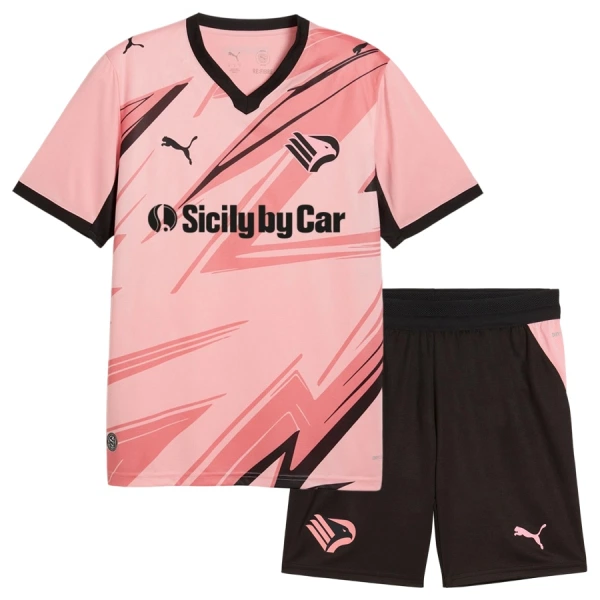 Kit De Football Palermo Enfant Domicile 26/27 Kit De Football Palermo Enfant Domicile 26/27