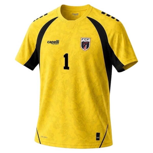 Maillot De Foot Gardien Cabo Verde Coupe du Monde 2026
