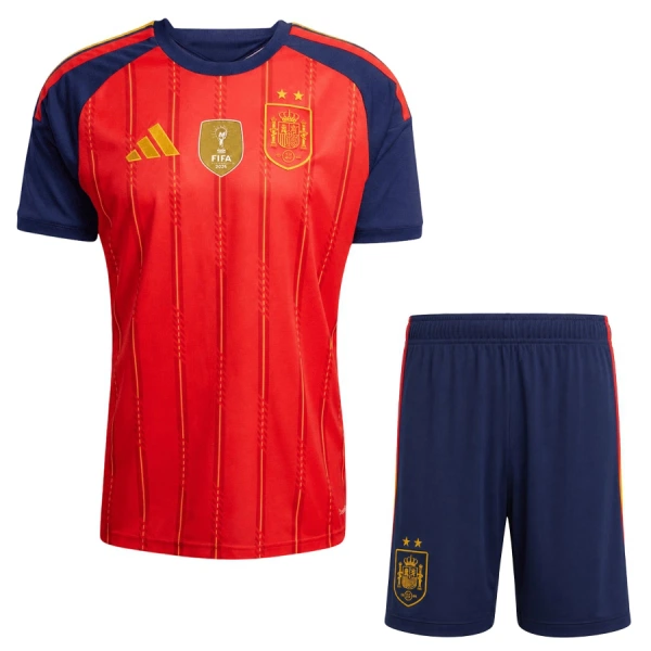 Kit De Football Espagne 2 Stars Enfant Domicile Coupe du Monde 2026 Kit De Football Espagne 2 Stars Enfant Domicile Coupe du Monde 2026