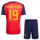 Kit De Football Espagne 2 Stars Lamine Yamal 19 Enfant Domicile Coupe du Monde 2026