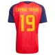 Kit De Football Espagne 2 Stars Lamine Yamal 19 Enfant Domicile Coupe du Monde 2026