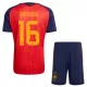 Kit De Football Espagne 2 Stars Rodrigo Hernández 16 Enfant Domicile Coupe du Monde 2026 Kit De Football Espagne 2 Stars Rodrigo Hernández 16 Enfant Domicile Coupe du Monde 2026
