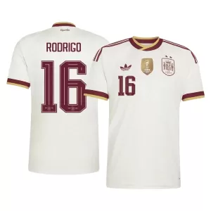 Maillot De Foot Espagne 2 Stars Rodrigo Hernández 16 Extérieur Coupe du Monde 2026