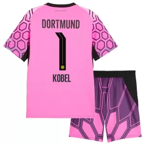 Kit De Football Gardien Borussia Dortmund Kobel 1 Enfant Extérieur 26/27 Rose