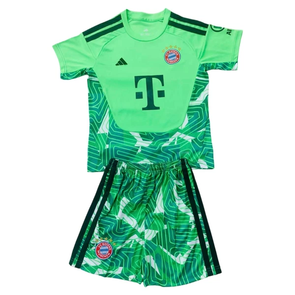 Kit De Football Gardien FC Bayern Munich Enfant 26/27 Vert