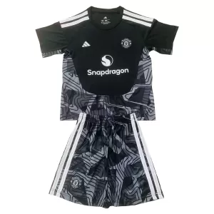 Kit De Football Gardien Manchester United Enfant 26/27 Noir